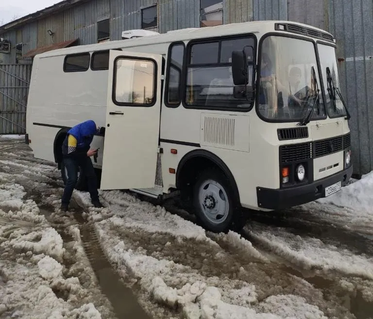 ПАЗ 4x4 штаб-гримерная-актерка-костюмерная